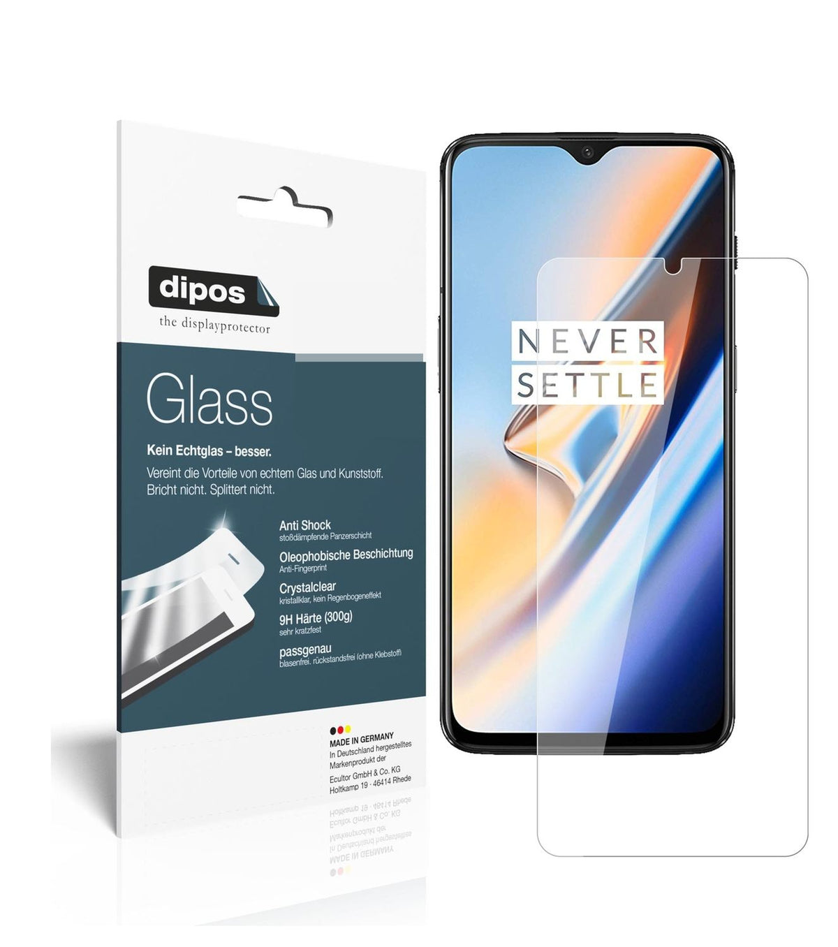 Perfekte Passform und ultimative Qualität: Unser 9H Panzerglas bietet Schutz für OnePlus-6T