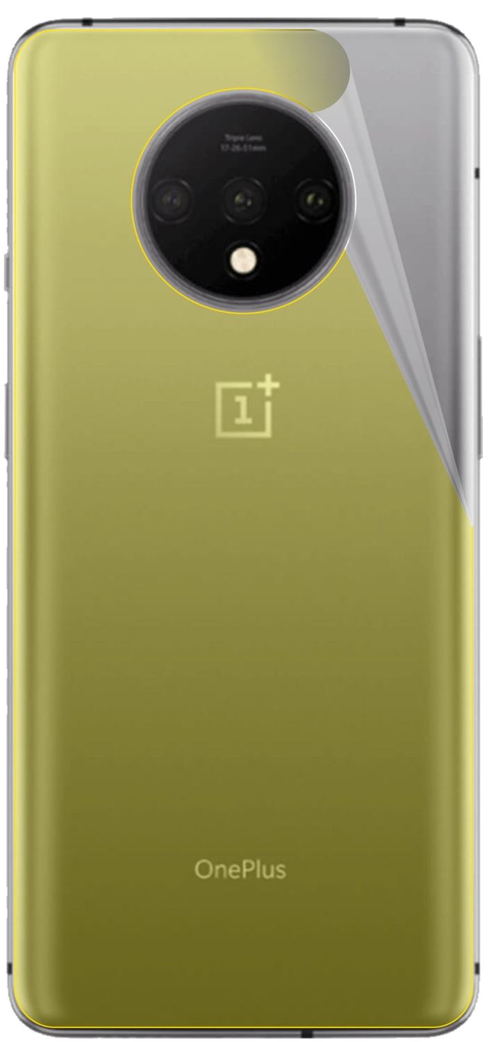 3x 3D Full Cover Schutzfolie für OnePlus 7T Rückseite