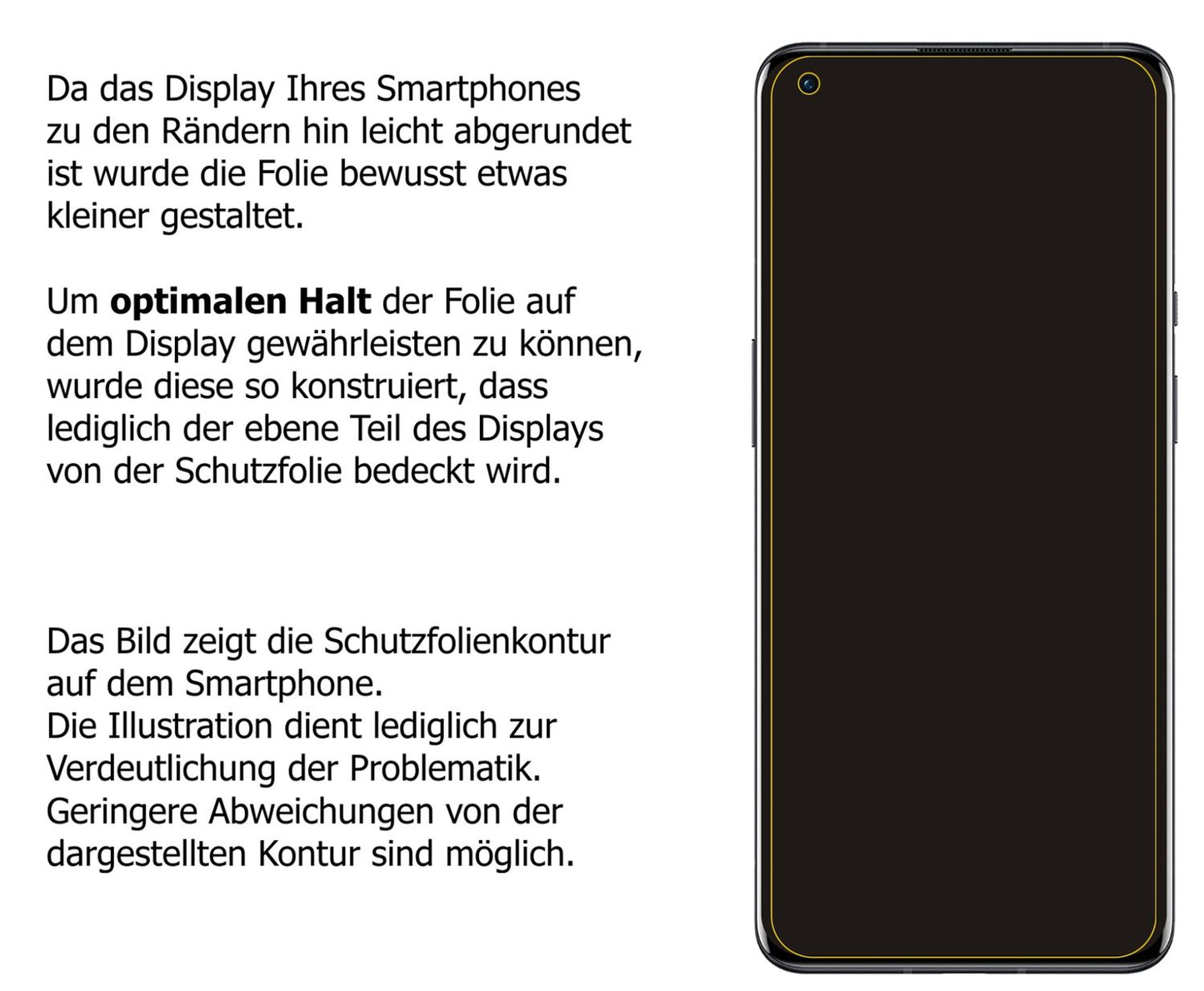 1x 9H Schutzfolie für OnePlus 9 5G Panzerfolie