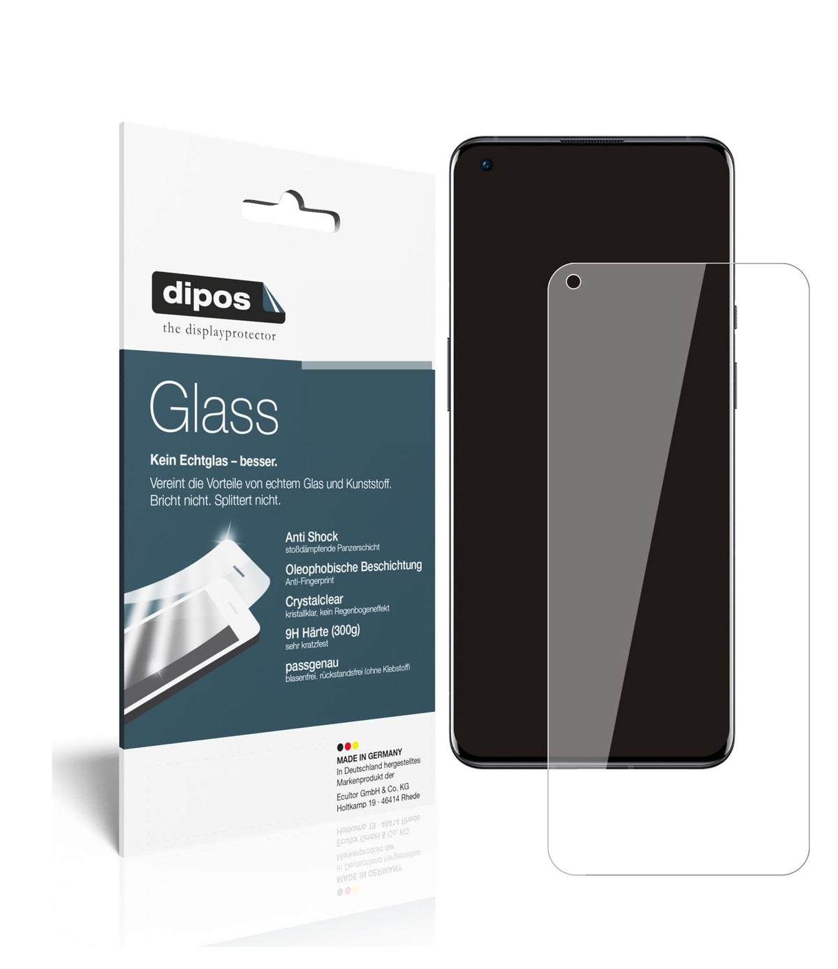 Perfekte Passform und ultimative Qualität: Unser 9H Panzerglas bietet Schutz für OnePlus-9 Pro