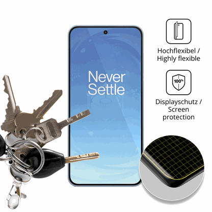 dipos Displayschutz für OnePlus Ace 6T, transparente Oberfläche, geringe Dicke und perfekte Passform