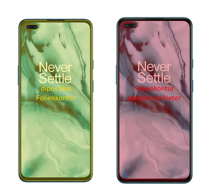 3x 3D Full Cover Schutzfolie für OnePlus Nord