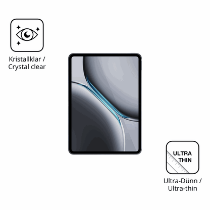 Dünne und klare Folie passend zugeschnitten für OnePlus Pad Go 2