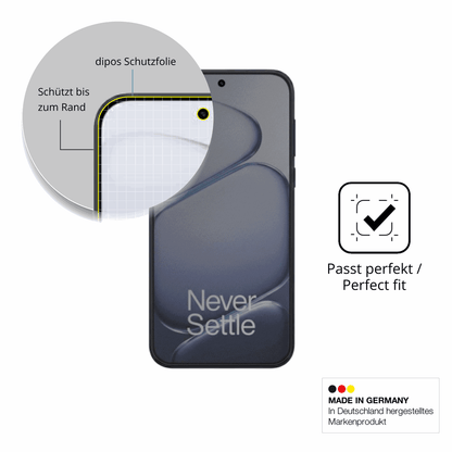 Schutz gegen Kratzer auf dem OnePlus Turbo 6 Glas durch Schlüssel oder Ähnliches