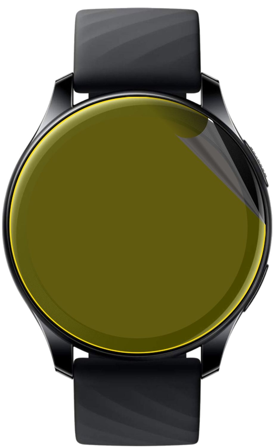 2x 3D Full Cover Schutzfolie für OnePlus Watch (46mm)