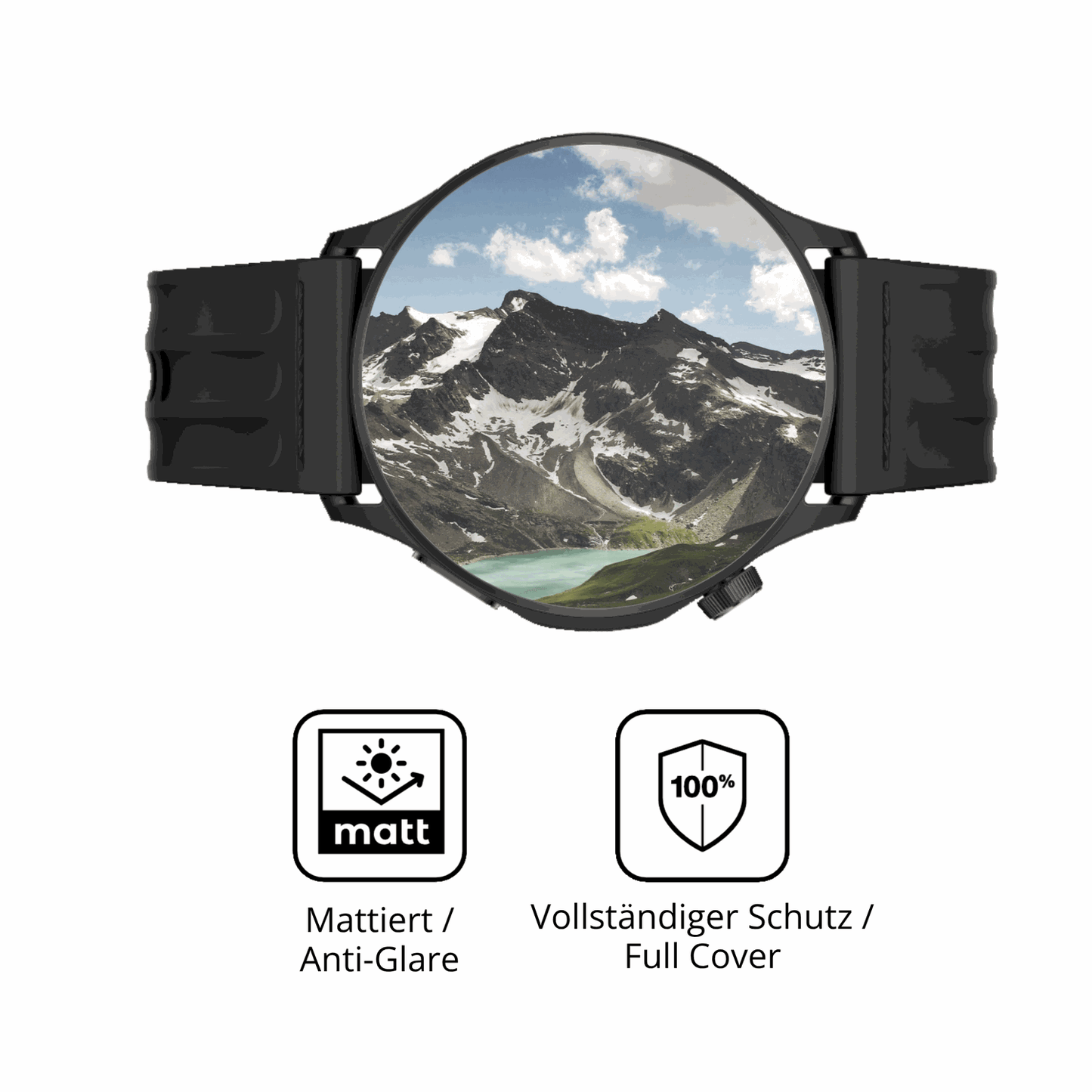 Flexible TPU-Folie passend zugeschnitten für OnePlus Watch Lite, vollständige Abdeckung
