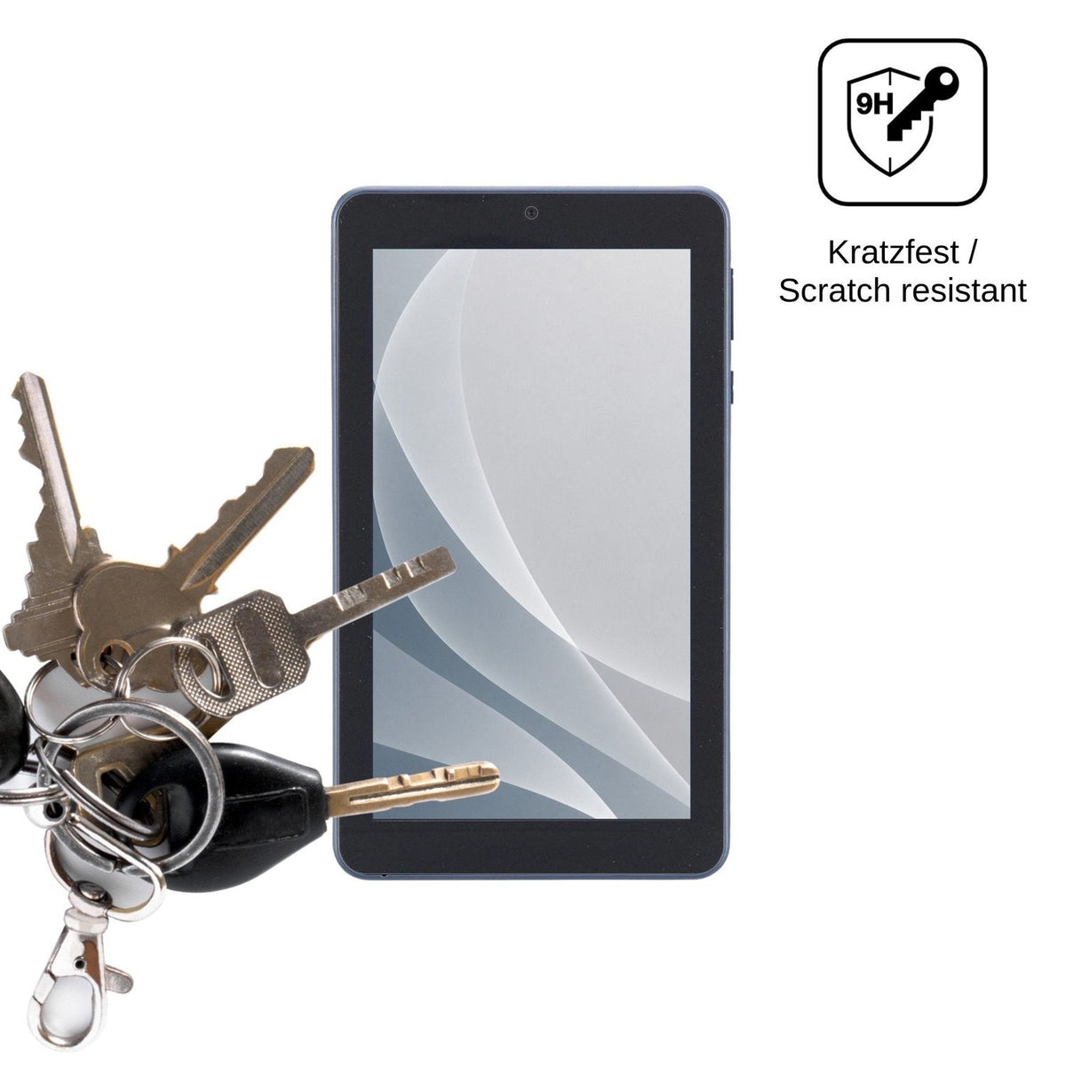 2x 9H Schutzfolie matt für ONN Surf Tablet 7 Panzerfolie