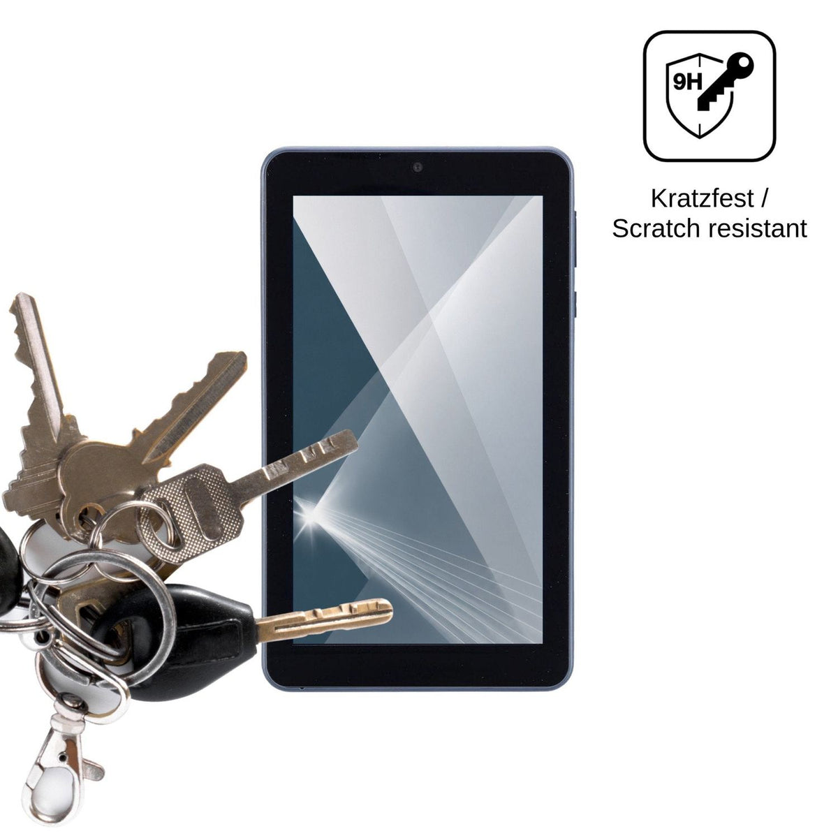 2x 9H Schutzfolie für ONN Surf Tablet 7 Panzerfolie
