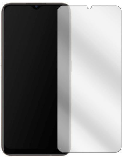 OppoA11x mit aufgebrachter dipos Displayschutzfolie, glasklare Darstellung ohne Einschränkungen