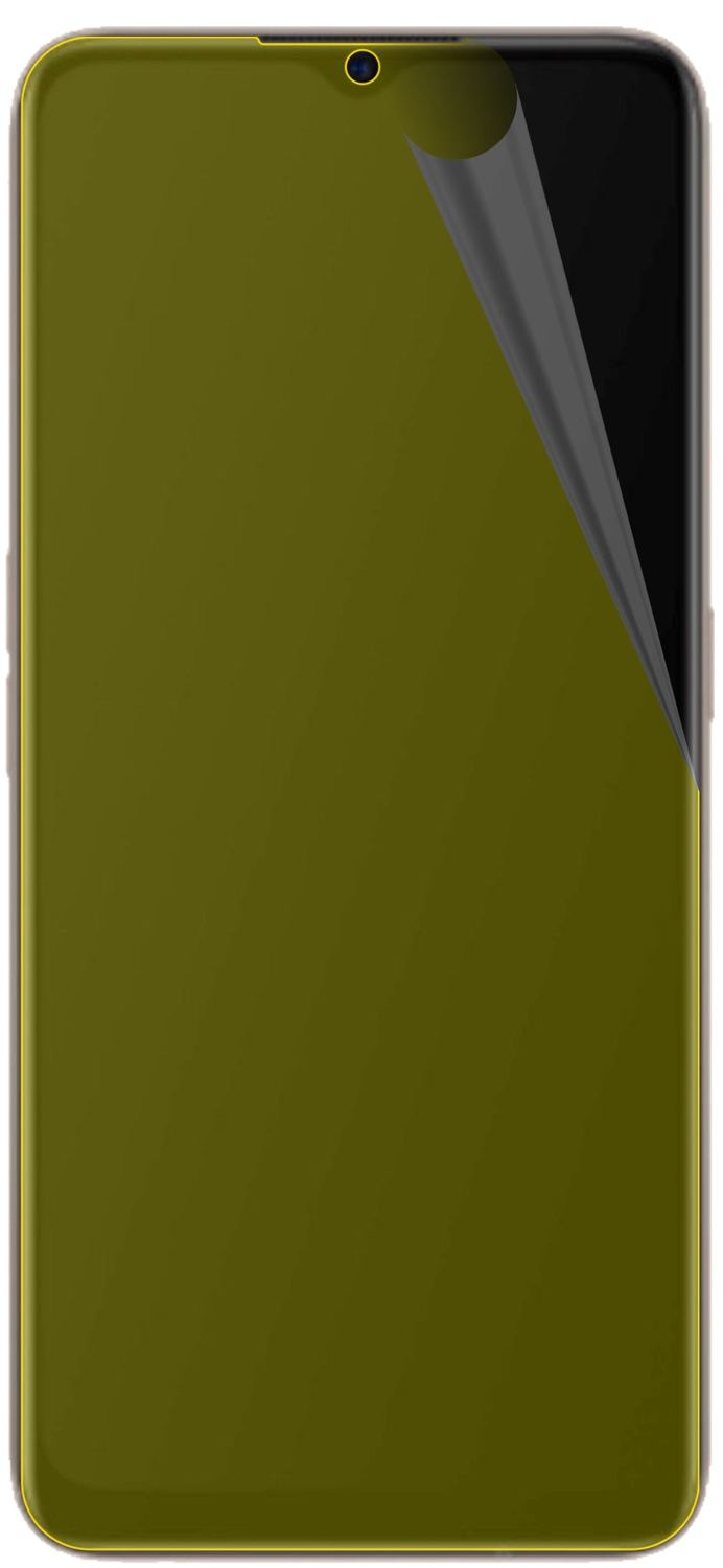 3x 3D Full Cover Schutzfolie für Oppo A5 (2020)