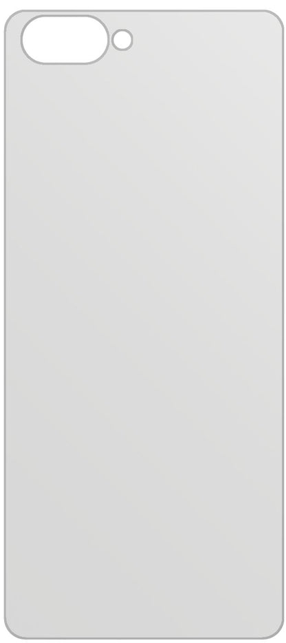 dipos Displayschutz für OPPO A3S Rückseite, mattierte Oberfläche, geringe Dicke und perfekte Passform