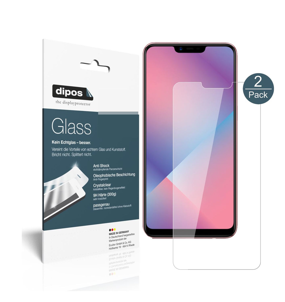Perfekte Passform und ultimative Qualität: Unser 9H Panzerglas bietet Schutz für Oppo-A5