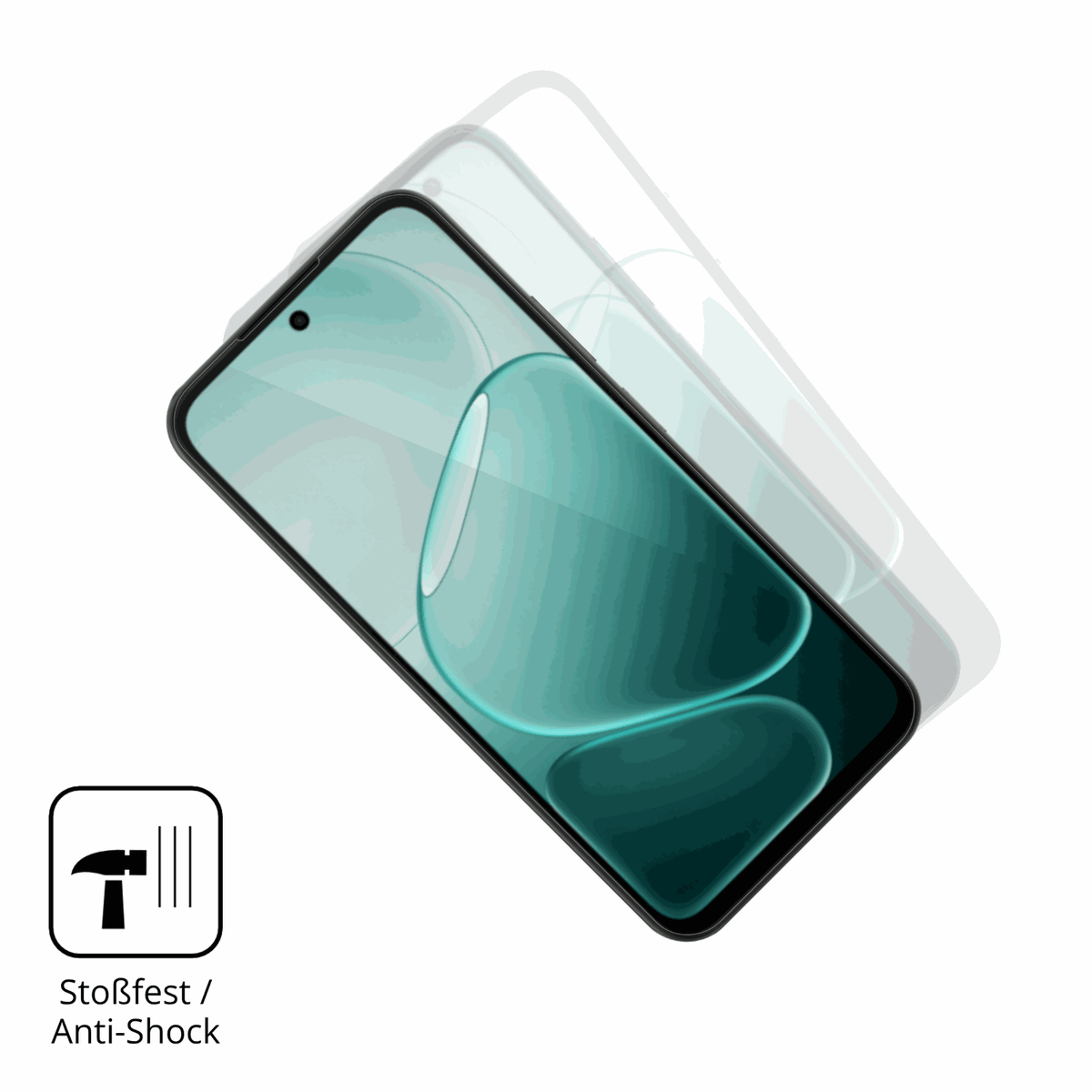 Schutz gegen Kratzer auf dem Oppo A6c Glas durch Schlüssel oder Ähnliches