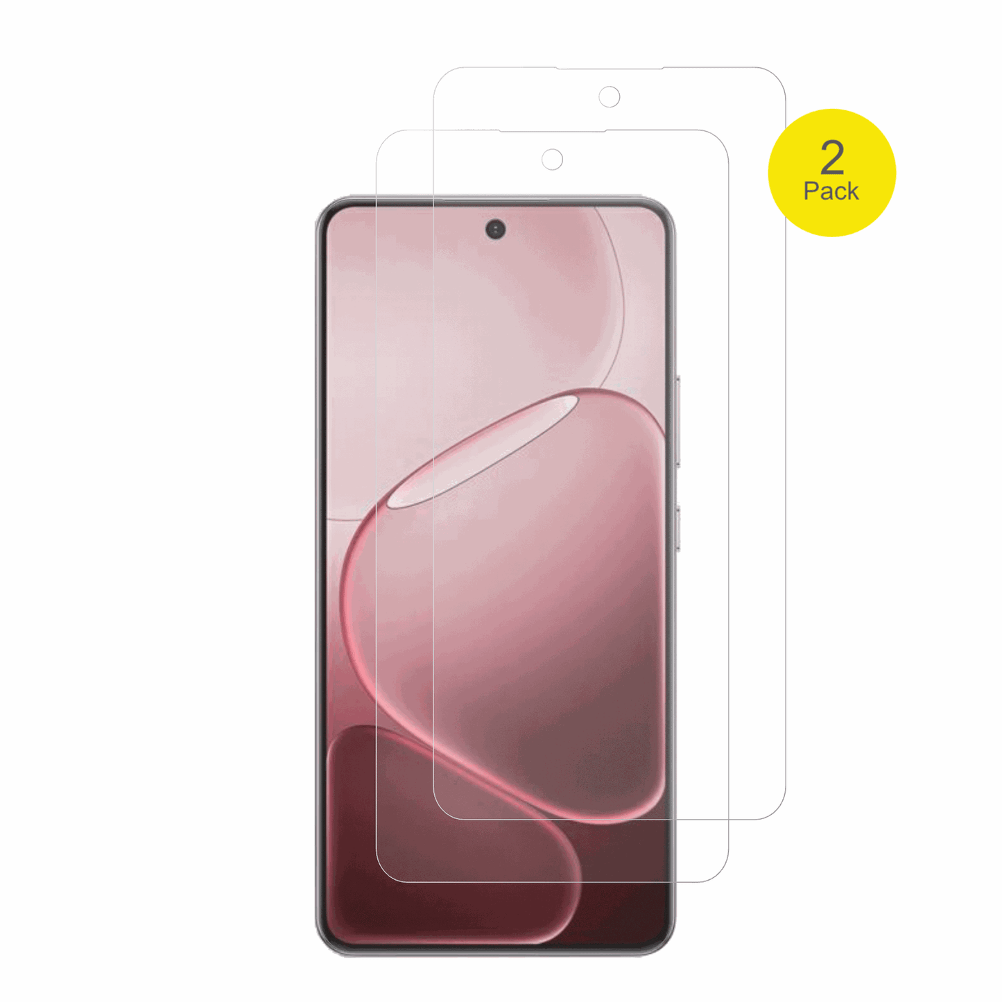 OppoA6L mit aufgebrachter dipos Flex Schutzfolie, glasklare Darstellung ohne Einschränkungen
