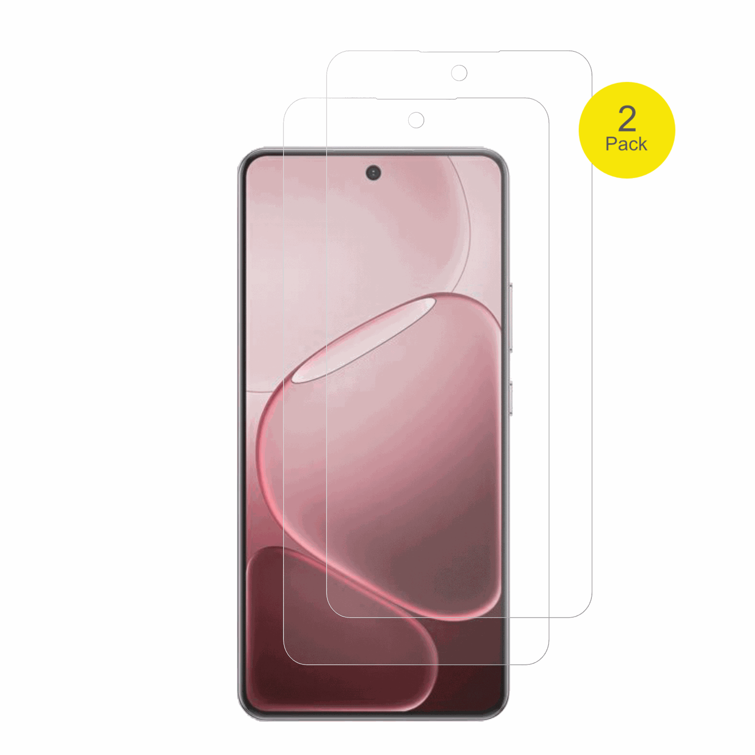 OppoA6L mit aufgebrachter dipos Flex Schutzfolie, glasklare Darstellung ohne Einschränkungen