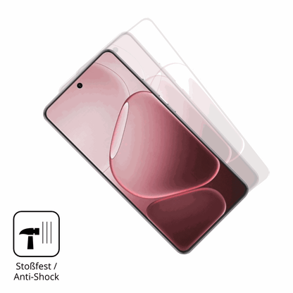 Schutz gegen Kratzer auf dem Oppo A6L Glas durch Schlüssel, Stöße gegen die Tischkante oder Stürze