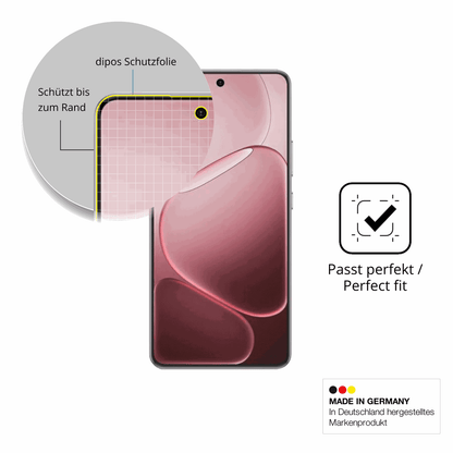 Besonders flexibler Displayschutz mit Anti-Shock-Schicht im Materialmix