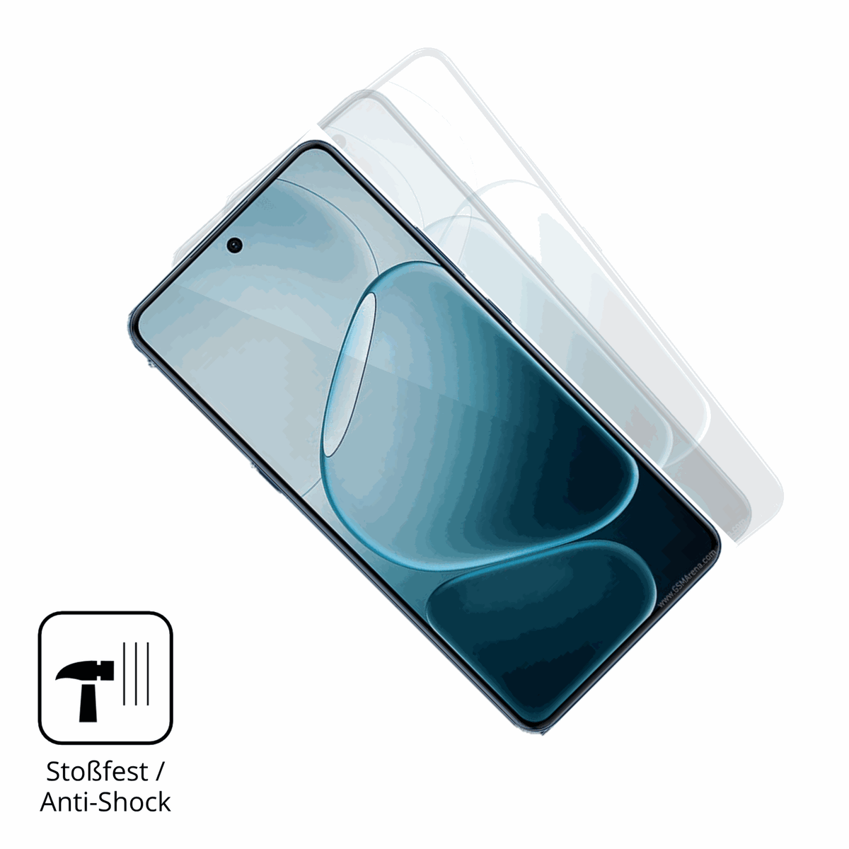 Schutz gegen Kratzer auf dem Oppo A6 GT Glas durch Schlüssel oder Ähnliches
