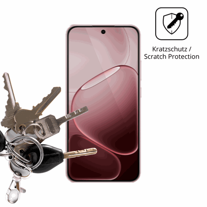 Schutz gegen Kratzer auf dem oppoa6 pro 5g Glas durch Schlüssel oder Ähnliches