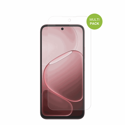 OppoA6s mit aufgebrachter dipos Displayschutzfolie, die lästige Fingerabdrücke minimiert