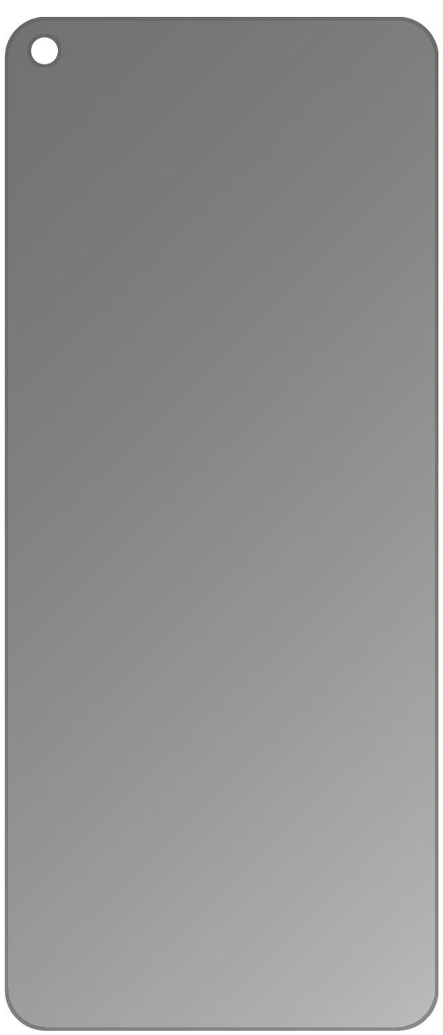 Blickschutzfolie für Oppo A52 matt Schutzfolie Privacy
