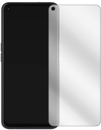 OppoA52 mit aufgebrachter dipos Displayschutzfolie, glasklare Darstellung ohne Einschränkungen
