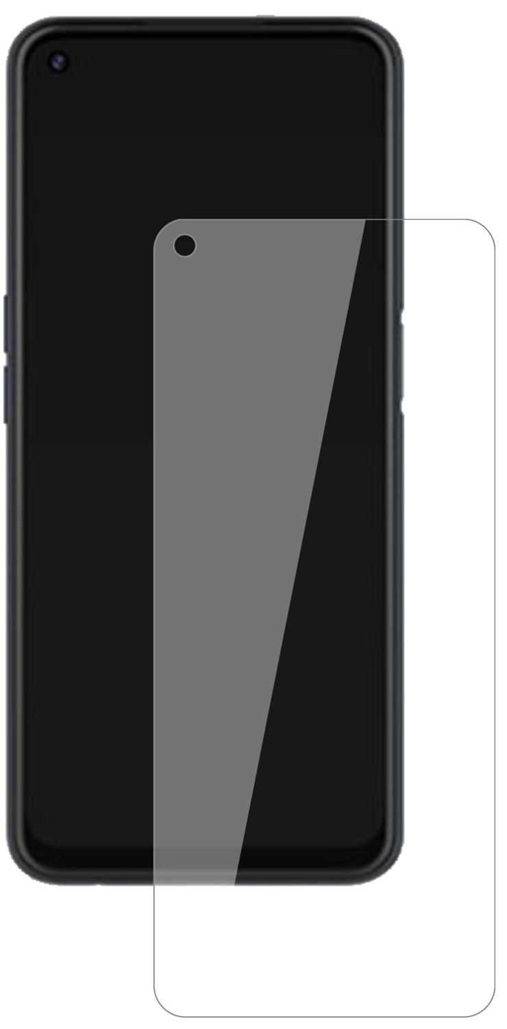 OppoA52 mit aufgebrachter dipos Flex Schutzfolie, glasklare Darstellung ohne Einschränkungen