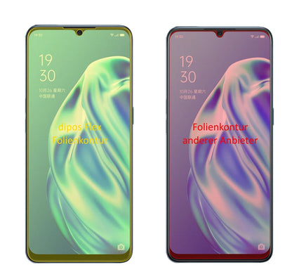 2x 3D Full Cover Schutzfolie für Oppo F15