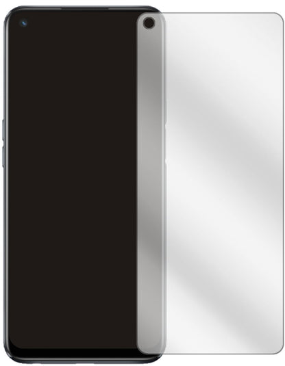 OppoA93s 5G mit aufgebrachter dipos Displayschutzfolie, glasklare Darstellung ohne Einschränkungen