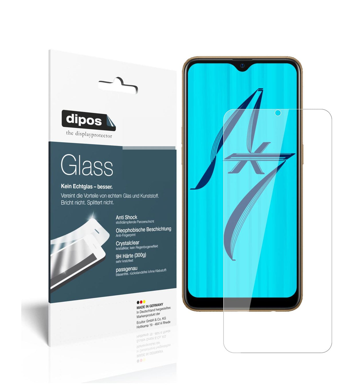 Perfekte Passform und ultimative Qualität: Unser 9H Panzerglas bietet Schutz für Oppo-AX7