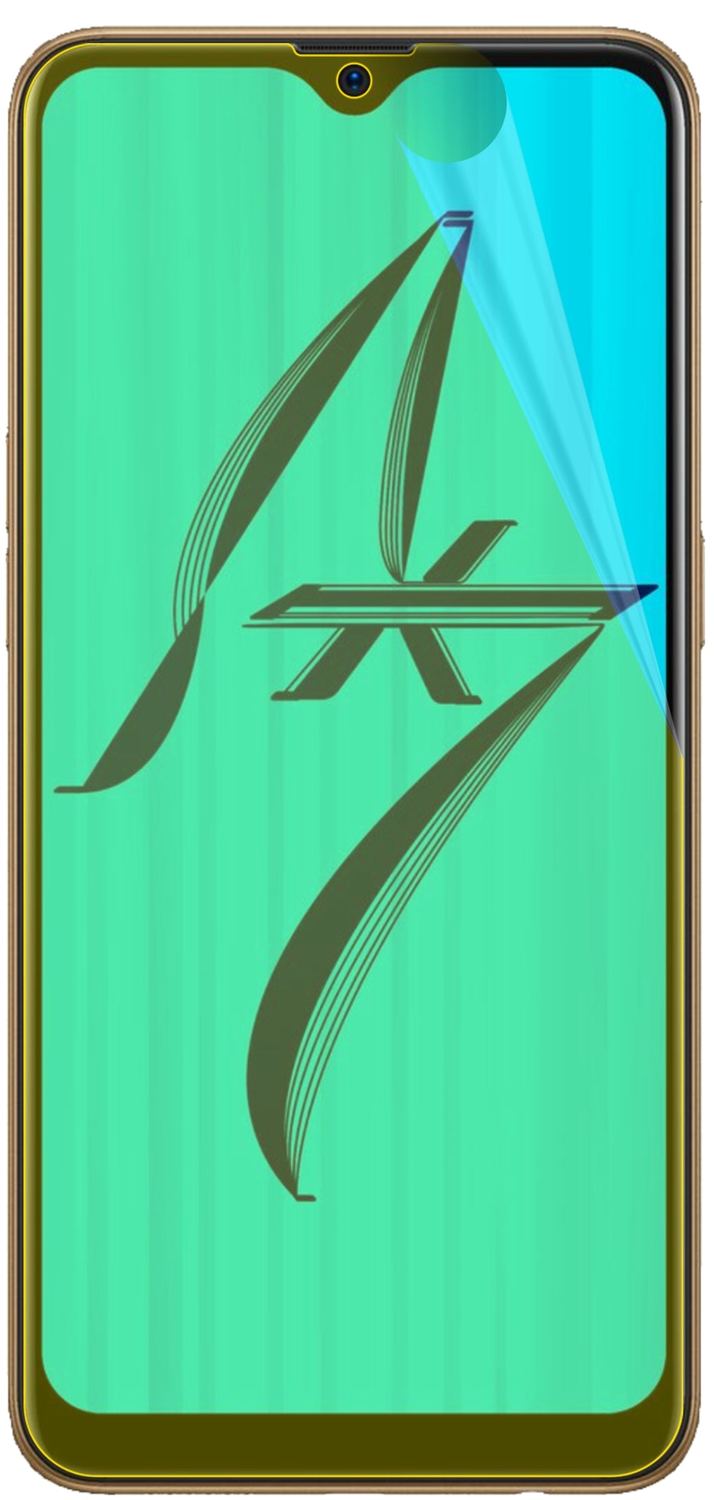2x 3D Full Cover Schutzfolie für Oppo AX7