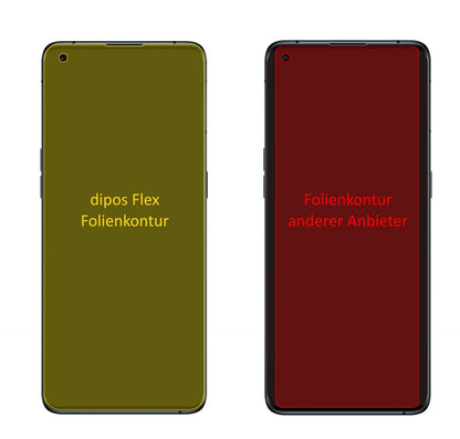 3x 3D Full Cover Schutzfolie für Oppo Find X3 Pro