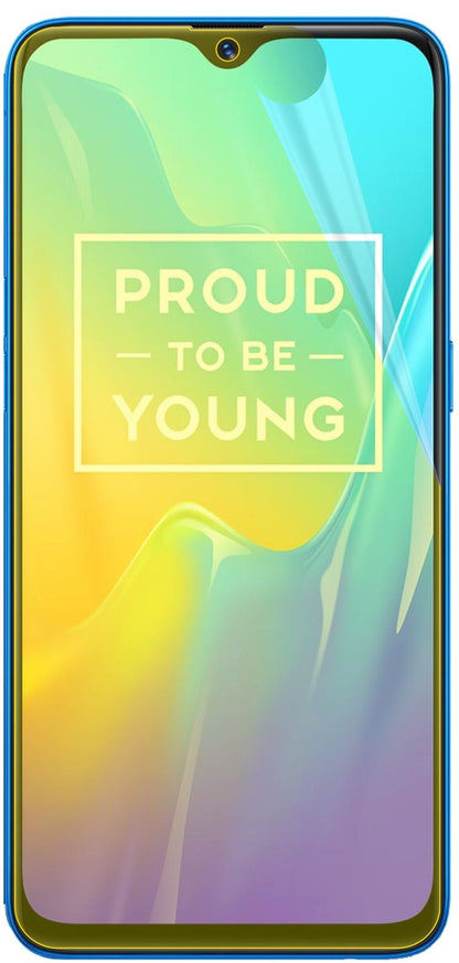 3x 3D Full Cover Schutzfolie für Oppo Realme U1