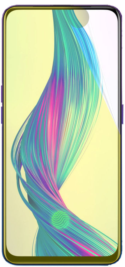 dipos Displayschutz für Oppo Realme X, transparente Oberfläche, geringe Dicke und perfekte Passform