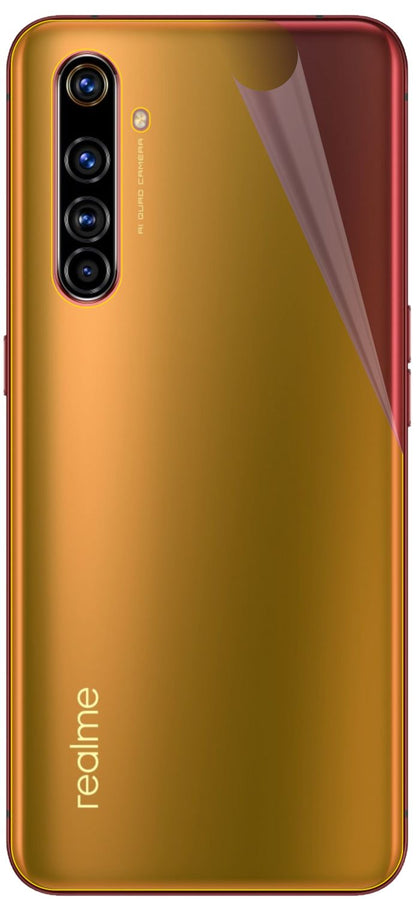 dipos Displayschutz für Oppo Realme X50t 5G Rückseite, transparente Oberfläche, geringe Dicke und perfekte Passform
