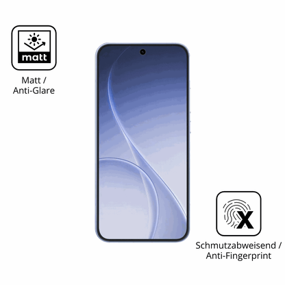 9H Hartbeschichtete, flexible Folie passend zugeschnitten für Oppo Reno15c