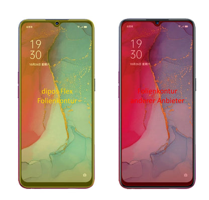 3x 3D Full Cover Schutzfolie für Oppo Reno3