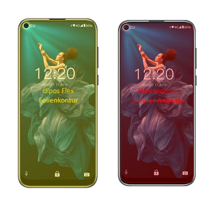 3x 3D Full Cover Schutzfolie für Oukitel C17 Pro