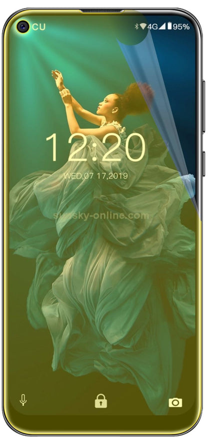 3x 3D Full Cover Schutzfolie für Oukitel C17 Pro