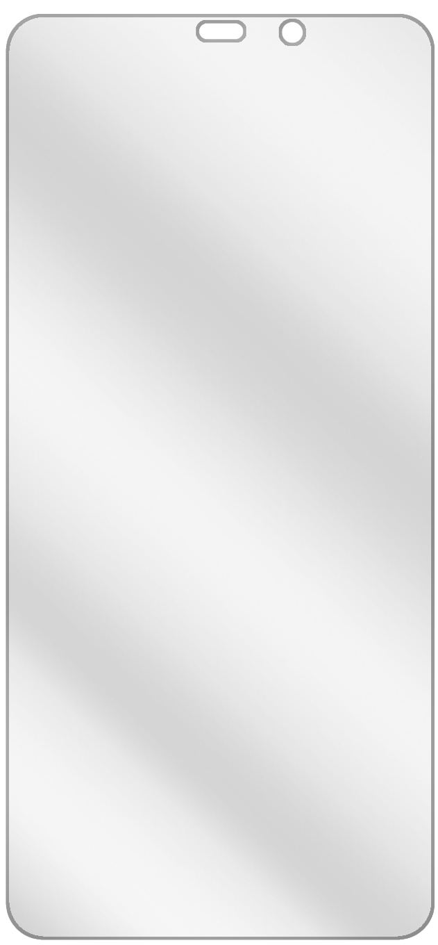 dipos Displayschutz für Oukitel C22, transparente Oberfläche, geringe Dicke und perfekte Passform