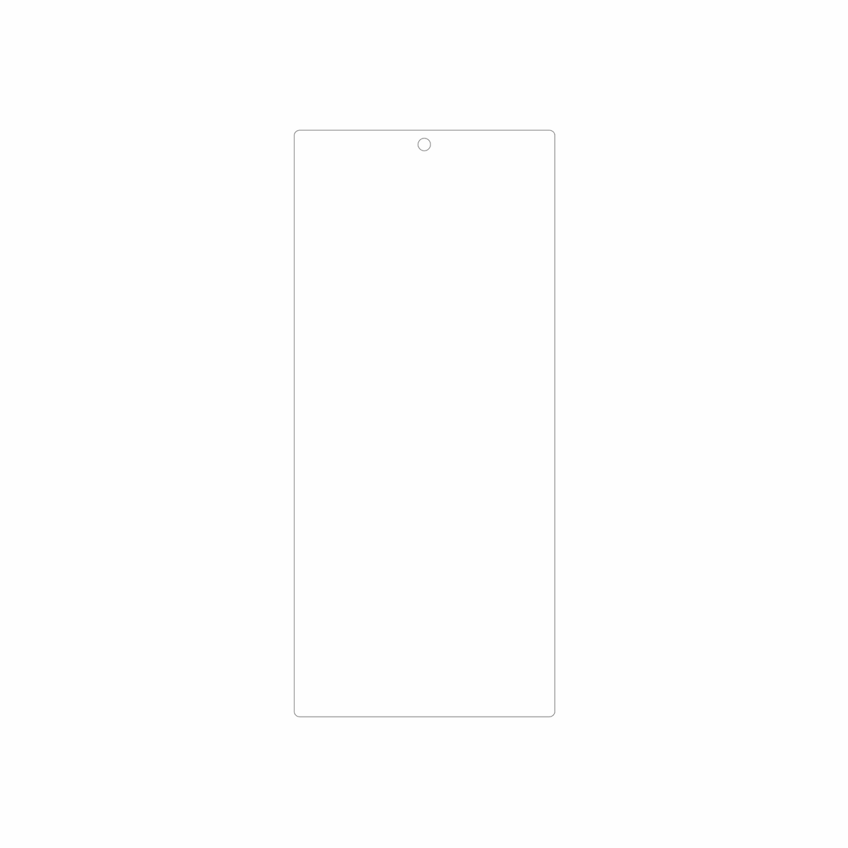 dipos Displayschutz für OUKITEL C62 Pro, mattierte Oberfläche, geringe Dicke und perfekte Passform