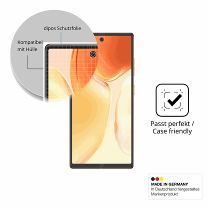 4x Schutzfolie matt für Oukitel C66 Display-Schutzfolie
