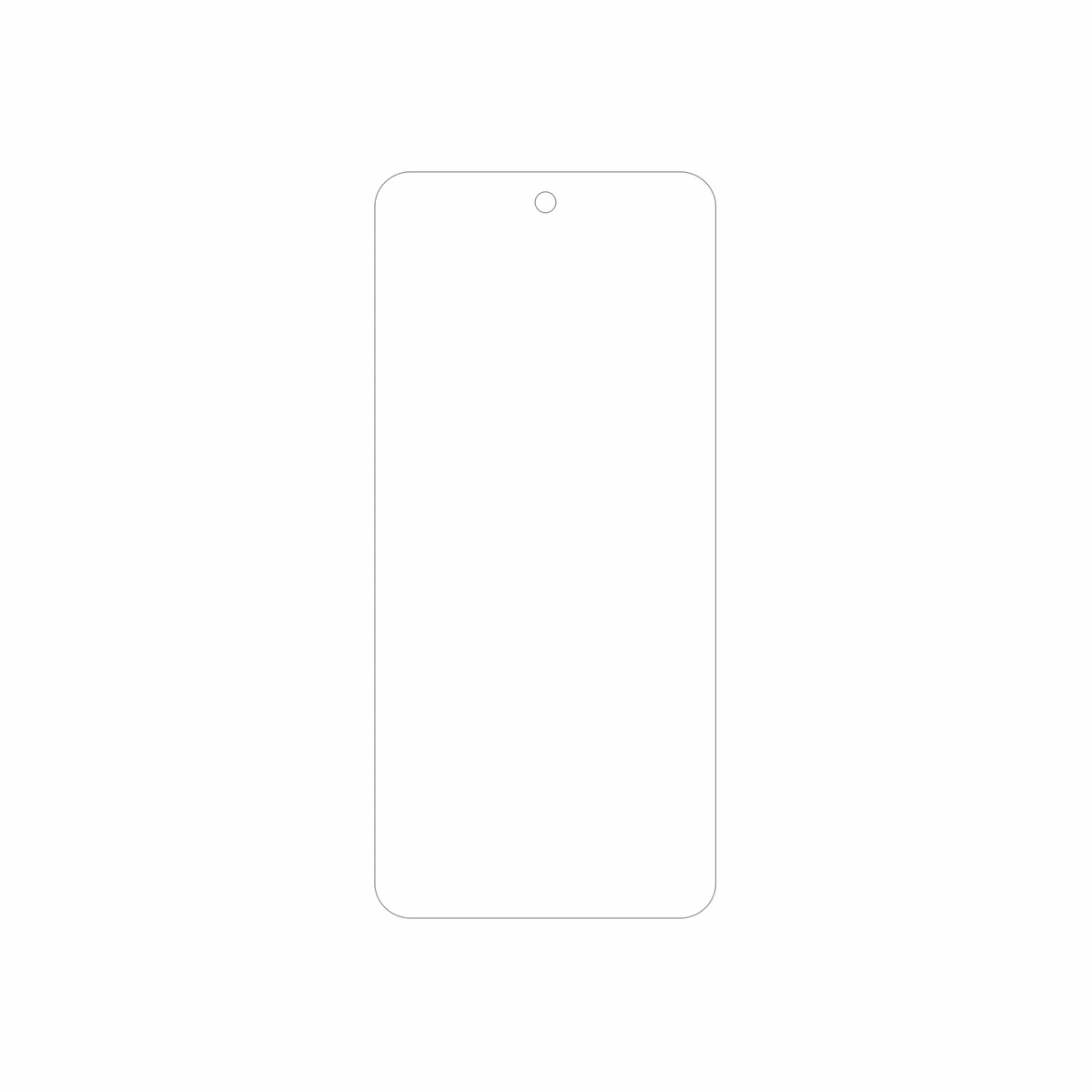 dipos Displayschutz für Oukitel C68 Plus, mattierte Oberfläche, geringe Dicke und perfekte Passform