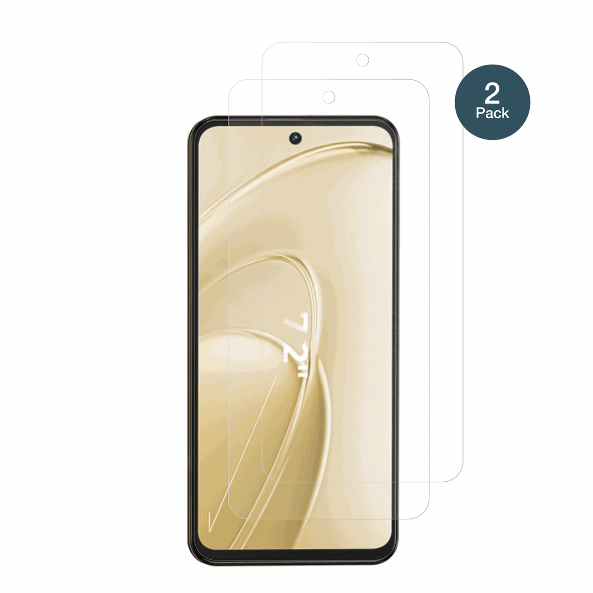 OukitelC68 Plus mit aufgebrachter dipos Panzerfolie, die lästige Fingerabdrücke minimiert