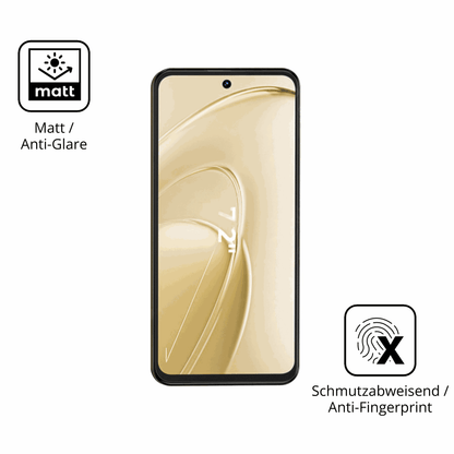 9H Hartbeschichtete, flexible Folie passend zugeschnitten für Oukitel C68 Plus