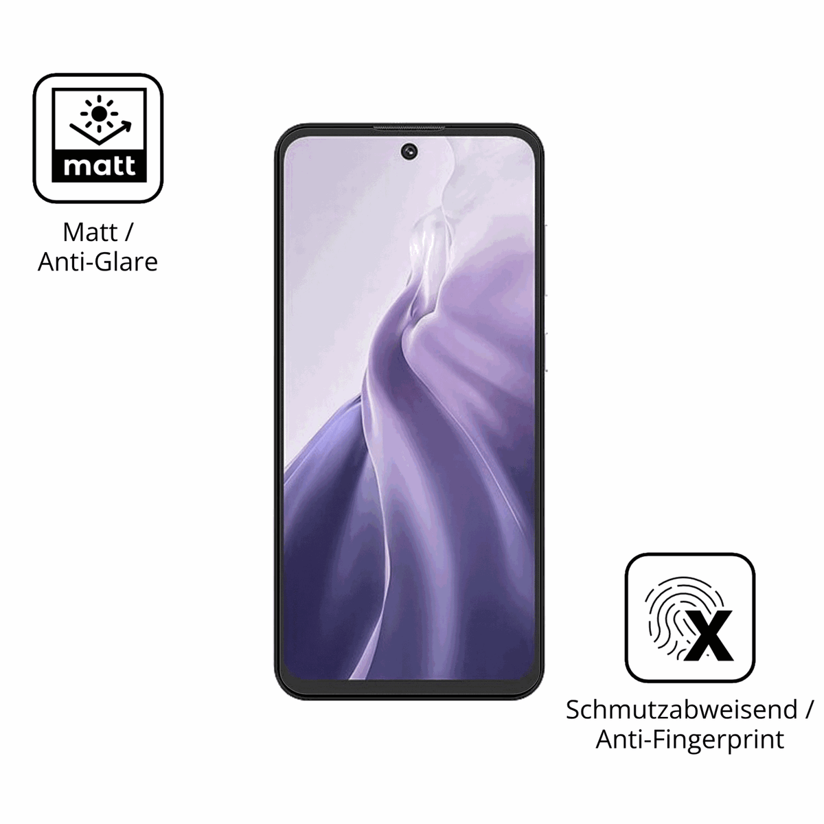 9H Hartbeschichtete, flexible Folie passend zugeschnitten für oukitelc69