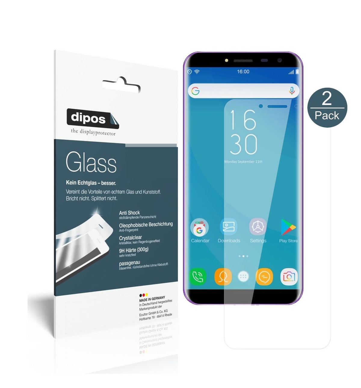 Perfekte Passform und ultimative Qualität: Unser 9H Panzerglas bietet Schutz für Oukitel-C8