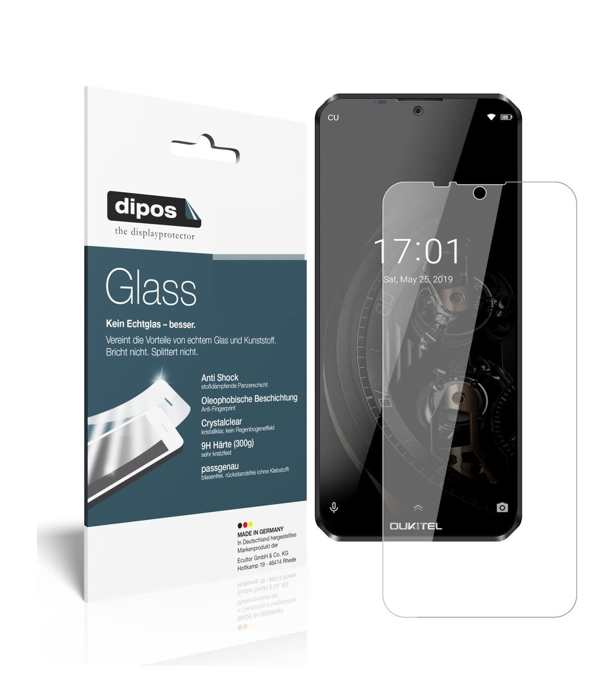 Perfekte Passform und ultimative Qualität: Unser 9H Panzerglas bietet Schutz für Oukitel-K12