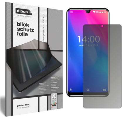 Blickschutzfolie für Oukitel K9 matt Schutzfolie Privacy
