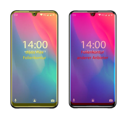 3x 3D Full Cover Schutzfolie für Oukitel K9